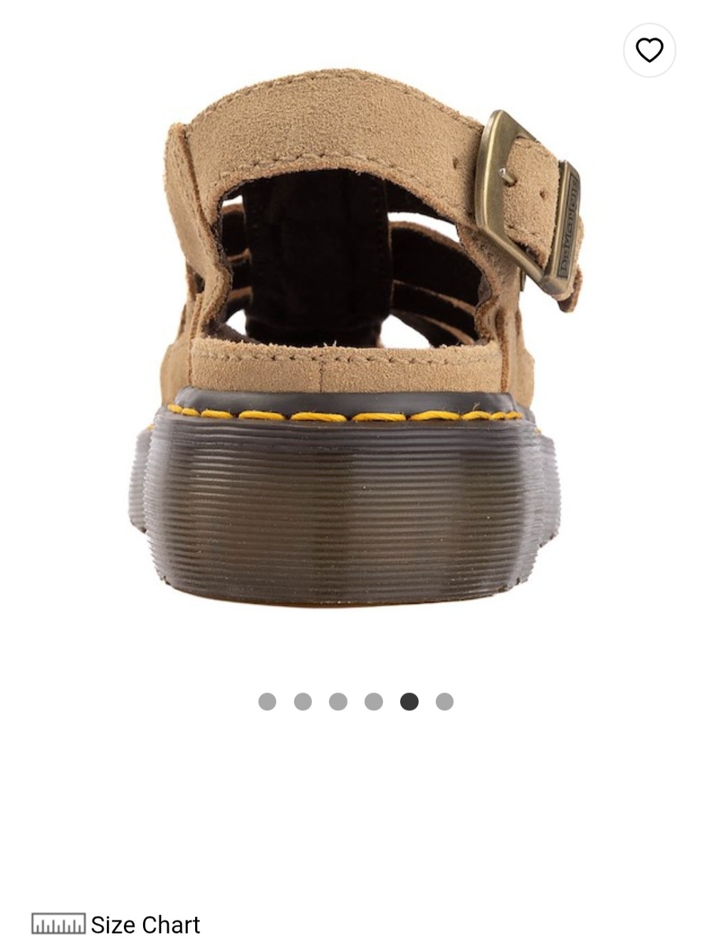 Dr. Martens Wrenlie Fisherman Sandal - Savannah Tan - Picture 7 of 7
